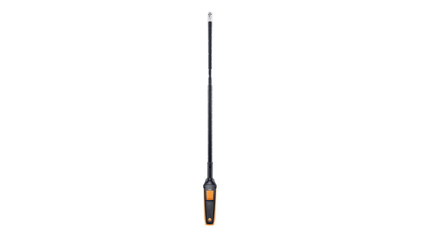 testteknik testo 0635-9571 pervane anemometre 16mm bluetoothlu on yuz
