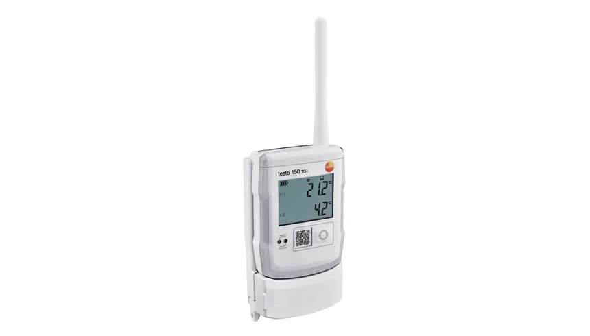 testteknik testo 150-tc4 duvar sabitleyici ile 0554-9311 on sol yuz