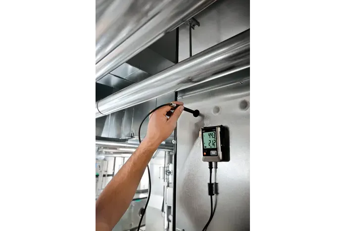 TESTO 176-H1 - SD KARTLI SICAKLIK VE NEM DATA LOGGERI (2 ADET HARİCİ NTC/KAPASİTİF NEM SENSÖR BAĞLANTILI) - Görsel 4