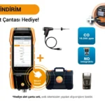 testteknik testo 300 ileri seviye set-4 0564-3004-81 baca gazi analiz cihazi yazicili seti promosyon