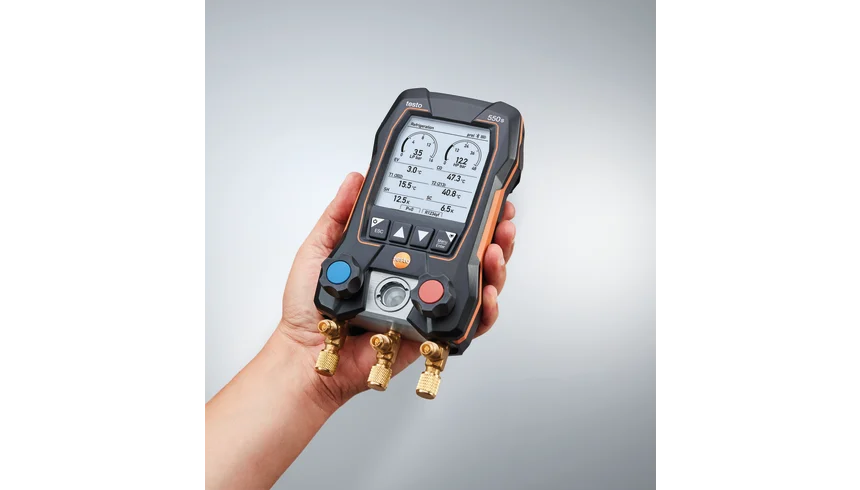 testteknik testo 550s detayli kompak ekran