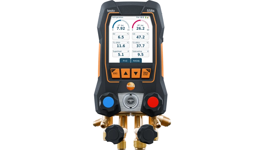 testteknik testo 558s 0564-5581 degerler urun on yuzu