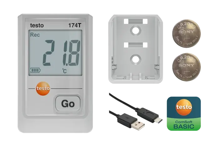 testteknik testo174 t beyaz set