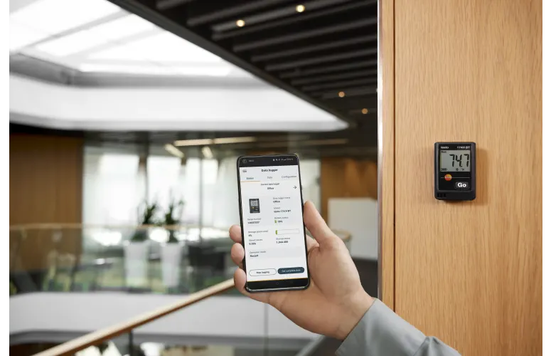 TESTO 174 T BT - BLUETOOTH® VE APP BAĞLANTISINA SAHİP MİNİ SICAKLIK DATA LOGGER (SİYAH) - Görsel 7