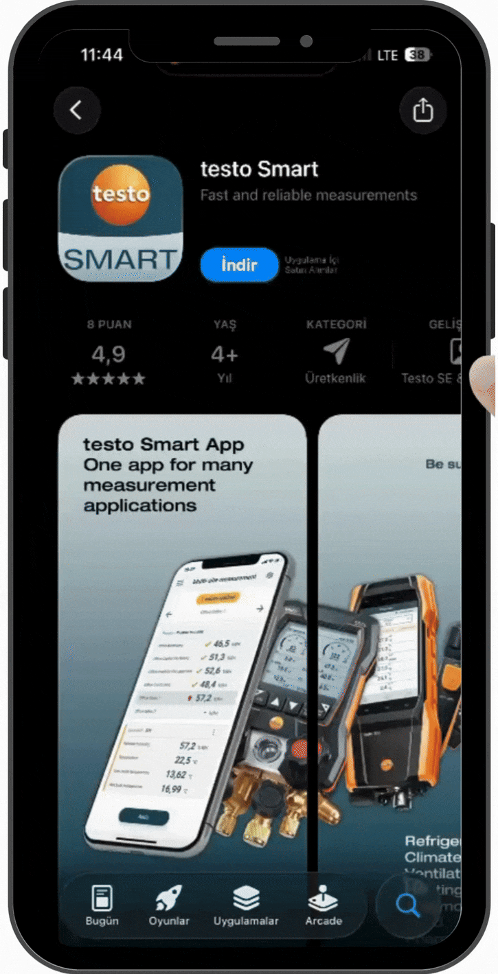 testteknik testo smart yukleme kurulum part-1
