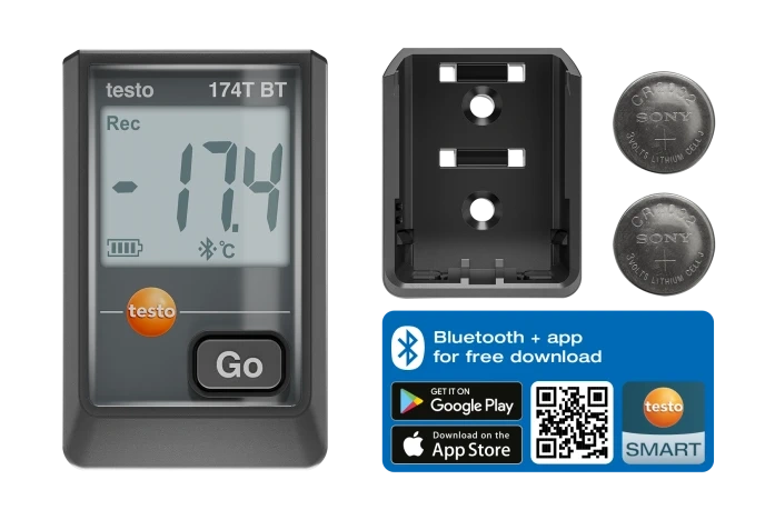 testteknik testo174-t-bt siyah set