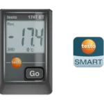 testteknik testo174-t-bt siyah uygulama ikon onyuz