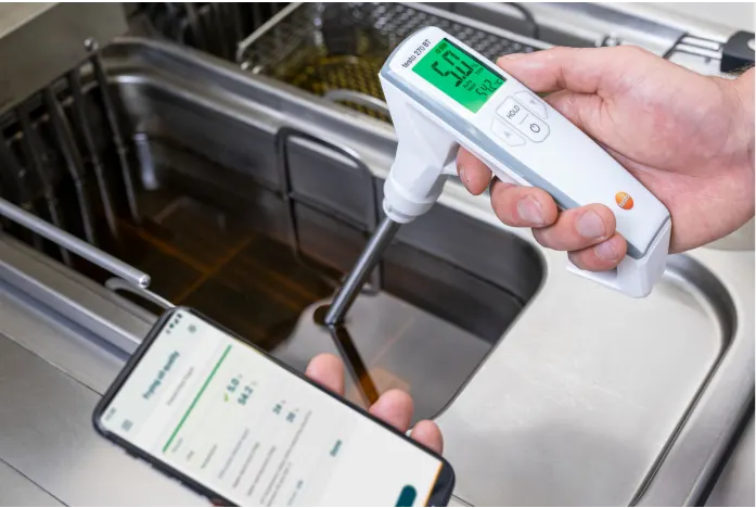 testteknik testo 270-bt mutfak tava uygulama