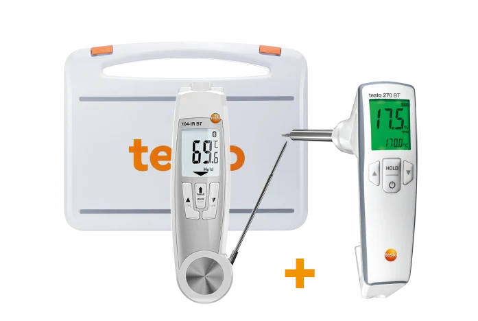 testteknik testo gida koruyucu yağ sicaklik seti