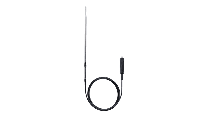 testteknik testo 0618-7072 pt100 cam kapli laboratuvar sicaklik probu