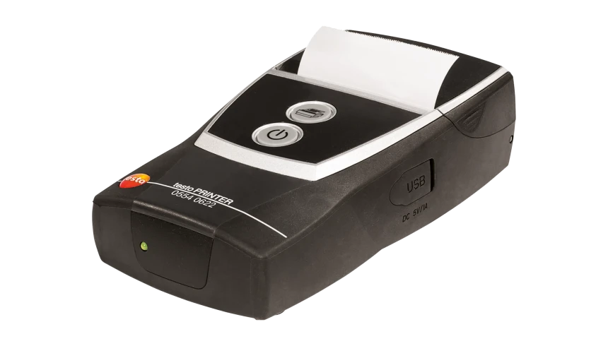 testteknik testo 0554-0622 bluetooth irda yazici perspektif kagit ile