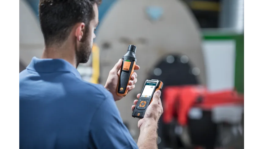 testteknik testo 440 0632-1271 bluetooth ile co probu v2