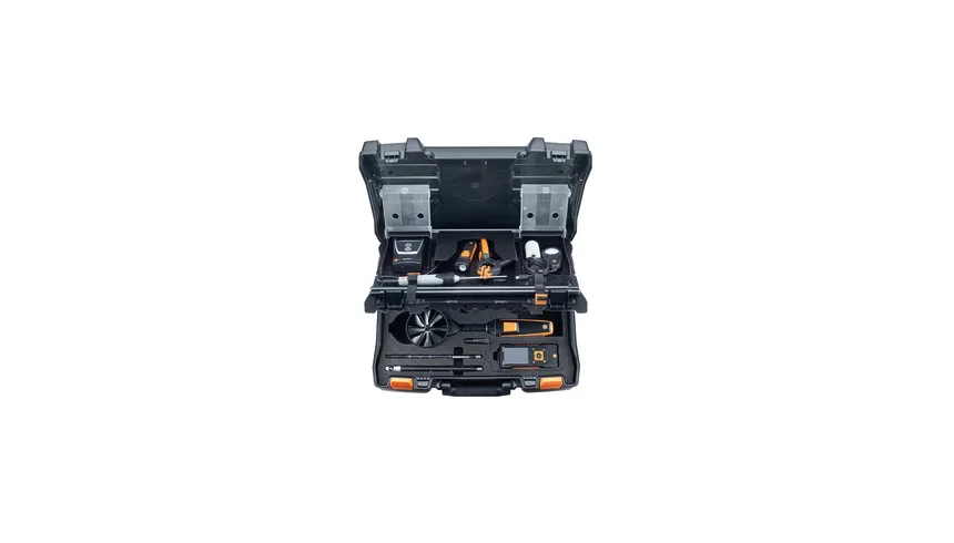 testteknik testo 0516-4900 testo 440 sert canta ekipmanli yari acik