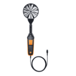 testteknik testo 0635-9372 yuksek hassasiyetli pervane probu 100mm sicaklik sensorlu sabit kablolu