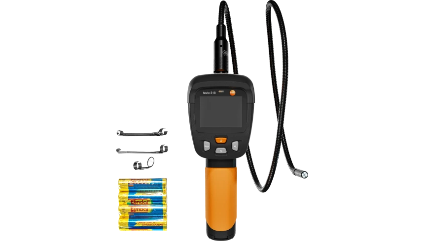 testteknik testo 318 endoskop aksesuarlar on yuz