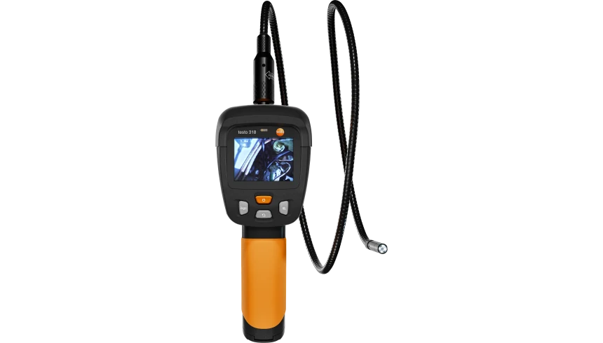testteknik testo 318 endoskop ekrani on yuz