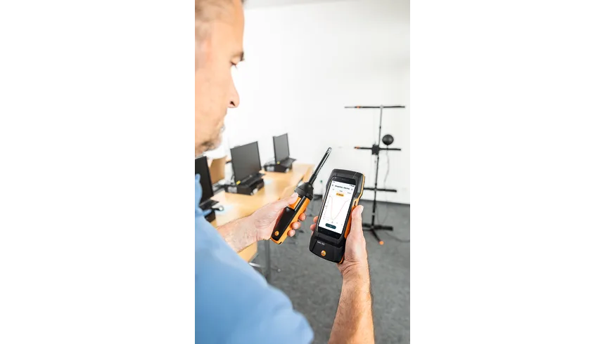 testteknik testo 400 0636-9731 termohigrometre probu