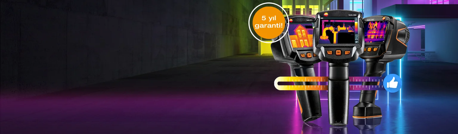 Test Teknik testo Termal Kamera Banner